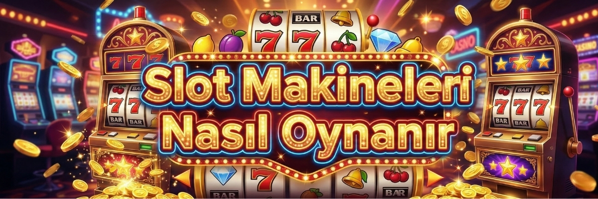 Slot Makineleri Nasıl Oynanır